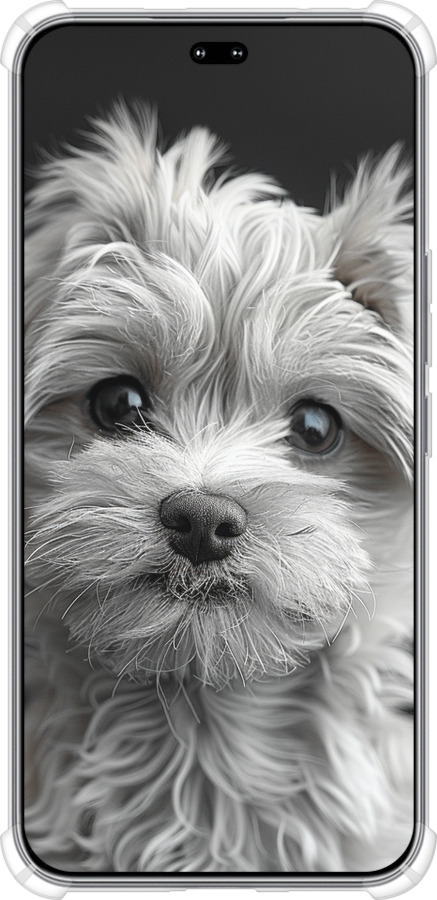 Силикон с усиленными углами чехол Мальтипу на чорном фоне для Huawei Honor 400 PRO 5G - 6156sp-4036 изображение 