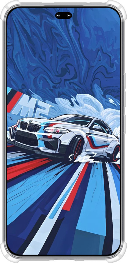 Силикон с усиленными углами чехол БМВ для Huawei Honor 400 PRO 5G - 6292sp-4036 изображение 