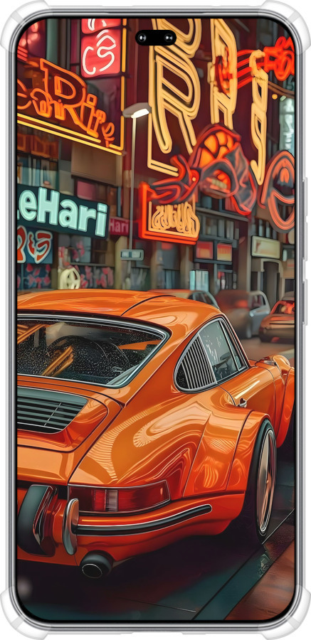 Силикон с усиленными углами чехол Порше для Huawei Honor 400 PRO 5G - 6334sp-4036 изображение 