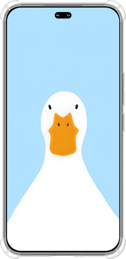 Силикон с усиленными углами чехол Гусь для Huawei Honor 400 PRO 5G - 6350sp-4036 изображение 