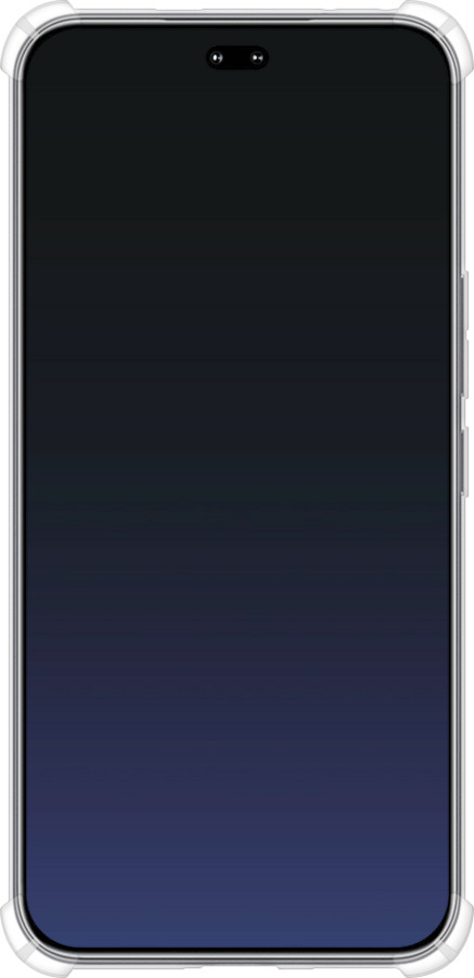 Силикон с усиленными углами чехол Градиент в тёмно - синем стиле для Huawei Honor 400 PRO 5G - 6542sp-4036 изображение 