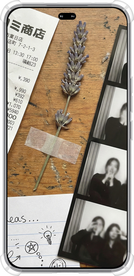 Силикон с усиленными углами чехол Aesthetic Scrapbook Collage для Huawei Honor 400 PRO 5G - 6773sp-4036 изображение 