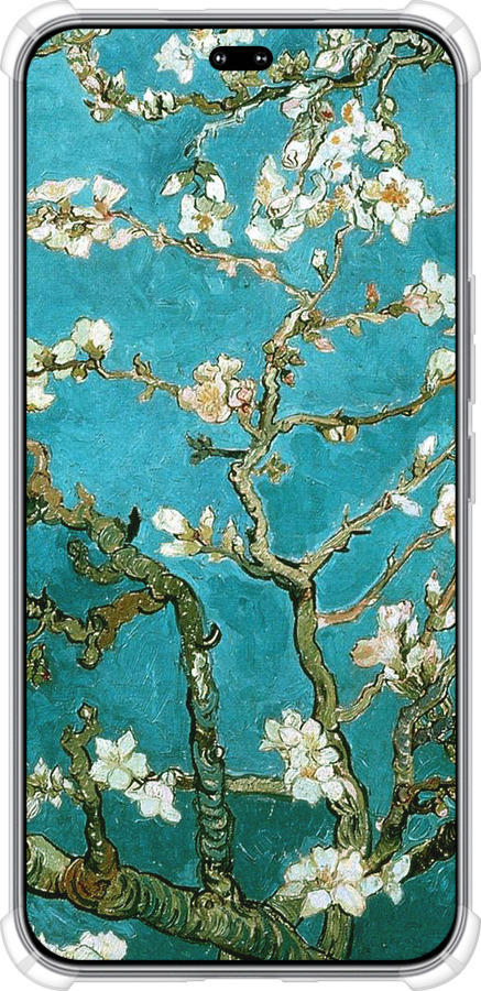 Силикон с усиленными углами чехол Винсент Ван Гог. Сакура для Huawei Honor 400 PRO 5G - 841sp-4036 изображение 