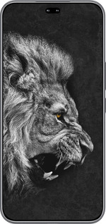 Силиконовый чехол Лев для Huawei Honor 400 PRO 5G - 1080u-4036 изображение 