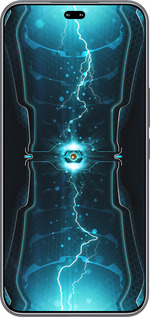 Силиконовый чехол Молнии в цилиндре для Huawei Honor 400 PRO 5G - 120u-4036 изображение 