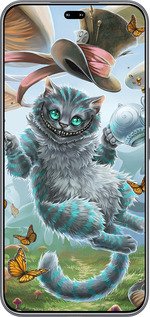 Силиконовый чехол Чеширский кот 2 для Huawei Honor 400 PRO 5G - 3993u-4036 изображение 