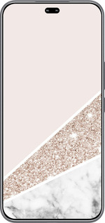 Силіконовий чехол Пастельний мармур для Huawei Honor 400 PRO 5G - 4342u-4036 изображение 