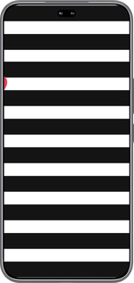 Силиконовый чехол Черно-белые полосы для Huawei Honor 400 PRO 5G - 4461u-4036 изображение 
