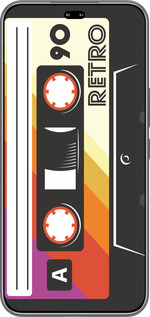 Силиконовый чехол Кассета с90 v4 для Huawei Honor 400 PRO 5G - 5532u-4036 изображение 