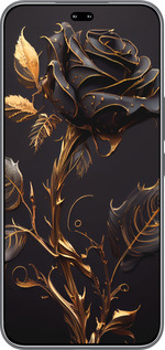 Силіконовий чехол Троянда 3 для Huawei Honor 400 PRO 5G - 5552u-4036 изображение 