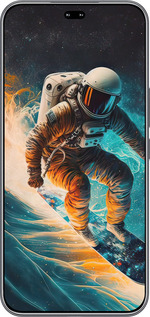 Силиконовый чехол Сноубордист для Huawei Honor 400 PRO 5G - 5604u-4036 изображение 