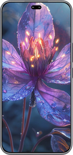 Силиконовый чехол Магический цветок для Huawei Honor 400 PRO 5G - 6038u-4036 изображение 