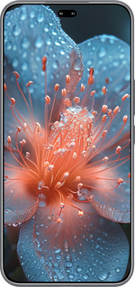 Силиконовый чехол Роса на цветке для Huawei Honor 400 PRO 5G - 6039u-4036 изображение 