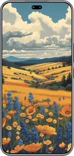 Силиконовый чехол Украинское поле для Huawei Honor 400 PRO 5G - 6082u-4036 изображение 