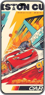 Силиконовый чехол Тачки для Huawei Honor 400 PRO 5G - 6288u-4036 изображение 