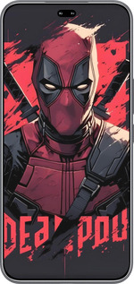 Силиконовый чехол Дедпул для Huawei Honor 400 PRO 5G - 6293u-4036 изображение 