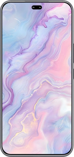 Силиконовый чехол Нежный мрамор для Huawei Honor 400 PRO 5G - 6310u-4036 изображение 