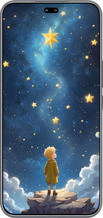 Силиконовый чехол Маленький принц для Huawei Honor 400 PRO 5G - 6326u-4036 изображение 