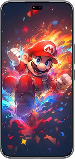 Силиконовый чехол Супер Марио для Huawei Honor 400 PRO 5G - 6342u-4036 изображение 