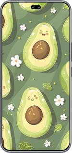 Силиконовый чехол Авокадо для Huawei Honor 400 PRO 5G - 6380u-4036 изображение 