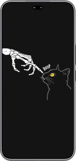 Силиконовый чехол Кошка для Huawei Honor 400 PRO 5G - 6505u-4036 изображение 