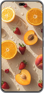 Силиконовый чехол Фрукты 3 для Huawei Honor 400 PRO 5G - 6703u-4036 изображение 