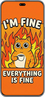 Силіконовий чехол Funny Cat для Huawei Honor 400 PRO 5G - 6786u-4036 изображение 