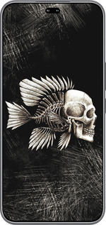 Силиконовый чехол Рыбо-человек для Huawei Honor 400 PRO 5G - 683u-4036 изображение 