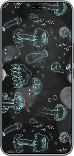 Силиконовый чехол Медузы для Huawei Honor 400 PRO 5G - 906u-4036 изображение 