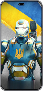 Силіконовий чехол Український кіборг  для Huawei Honor 400 PRO 5G - 980u-4036 изображение 