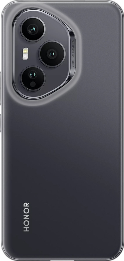 Силиконовый чехол Прозрачный для Huawei Honor 400 PRO 5G - 5636u-4036 изображение 
