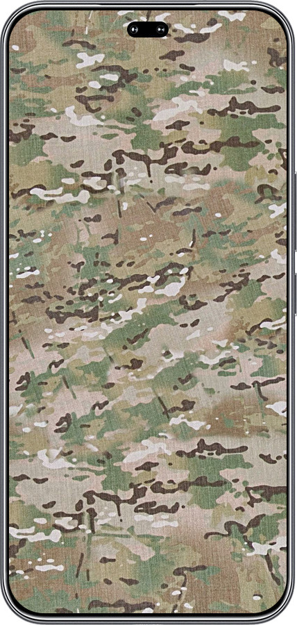 Силиконовый чехол Камуфляж v5 для Huawei Honor 400 PRO 5G - 1201u-4036 изображение 