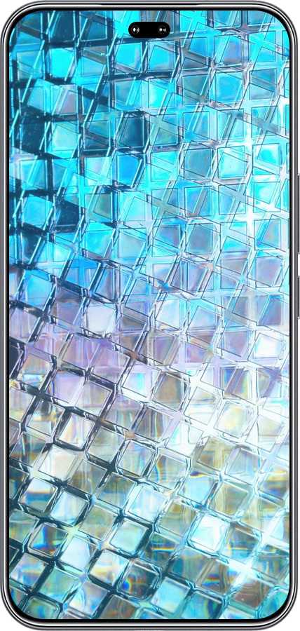 Силиконовый чехол Переливающаяся чешуя для Huawei Honor 400 PRO 5G - 227u-4036 изображение 