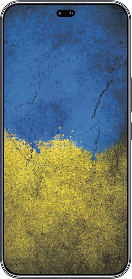 Силиконовый чехол Флаг Украины 2 для Huawei Honor 400 PRO 5G - 401u-4036 изображение 