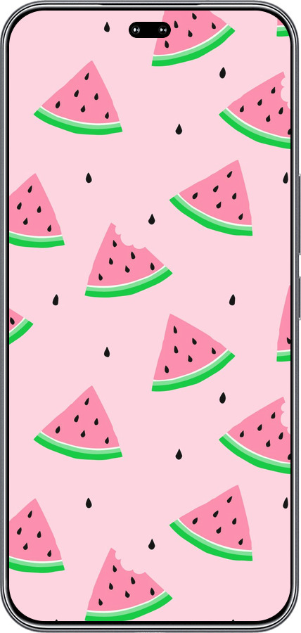 Силиконовый чехол Розовый арбуз для Huawei Honor 400 PRO 5G - 4314u-4036 изображение 