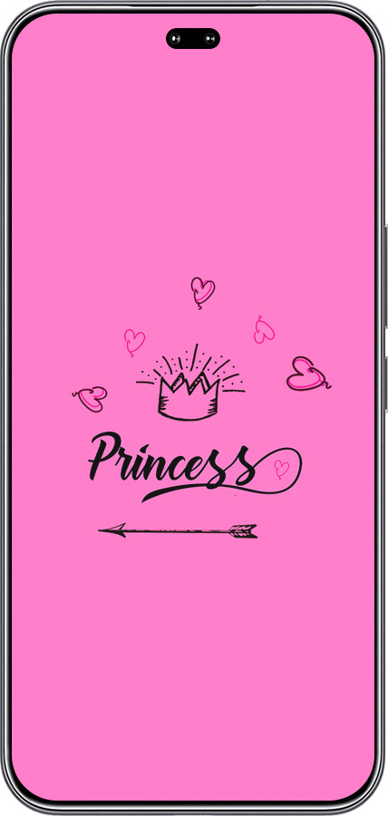 Силиконовый чехол Princess для Huawei Honor 400 PRO 5G - 4361u-4036 изображение 