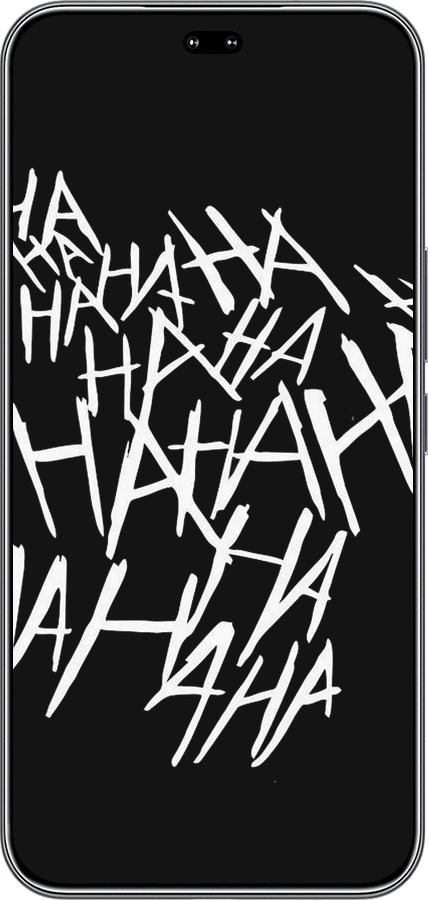 Силиконовый чехол joker hahaha для Huawei Honor 400 PRO 5G - 4509u-4036 изображение 