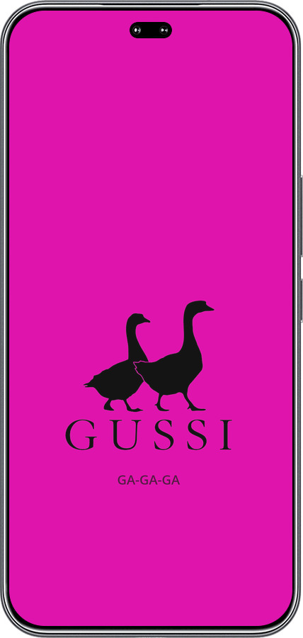 Силиконовый чехол Гуси для Huawei Honor 400 PRO 5G - 4561u-4036 изображение 