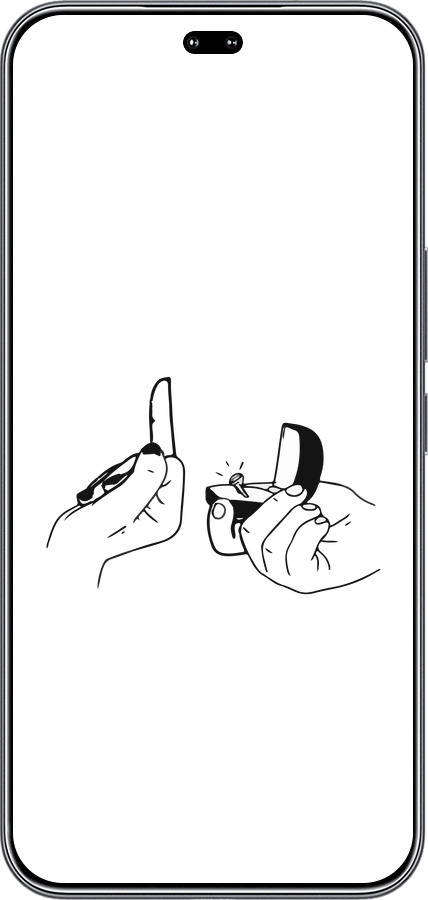 Силиконовый чехол Предложение для Huawei Honor 400 PRO 5G - 4898u-4036 изображение 