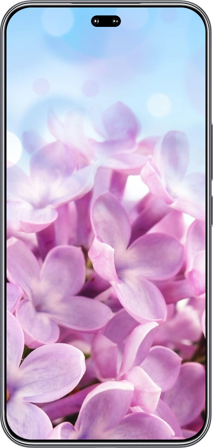 Силиконовый чехол Сирень для Huawei Honor 400 PRO 5G - 527u-4036 изображение 