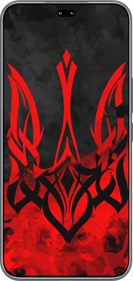 Силиконовый чехол Герб Украины v2 для Huawei Honor 400 PRO 5G - 5312u-4036 изображение 