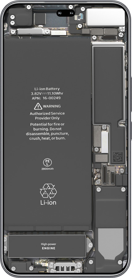 Силиконовый чехол Детали смартфона для Huawei Honor 400 PRO 5G - 5487u-4036 изображение 