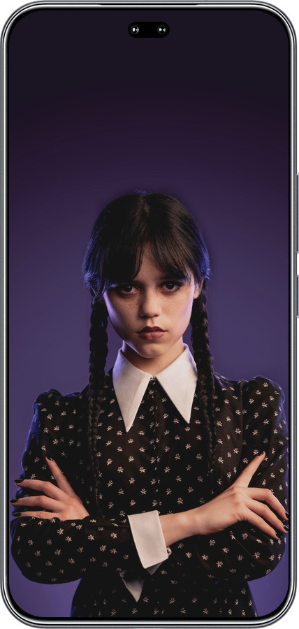 Силиконовый чехол Wednesday v3 для Huawei Honor 400 PRO 5G - 5517u-4036 изображение 