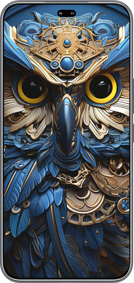 Силиконовый чехол Сова v2 для Huawei Honor 400 PRO 5G - 5649u-4036 изображение 