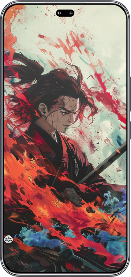 Силиконовый чехол Битва стихий для Huawei Honor 400 PRO 5G - 6110u-4036 изображение 