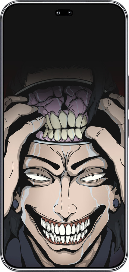 Силиконовый чехол Магическая Битва Kenjaku для Huawei Honor 400 PRO 5G - 6151u-4036 изображение 