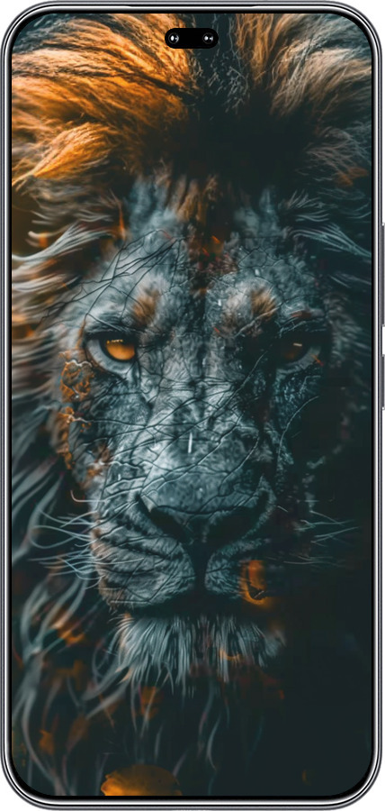 Силиконовый чехол Лев в сумерках для Huawei Honor 400 PRO 5G - 6154u-4036 изображение 