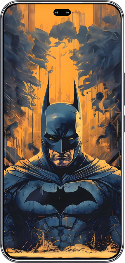 Силиконовый чехол Бэтмен для Huawei Honor 400 PRO 5G - 6335u-4036 изображение 