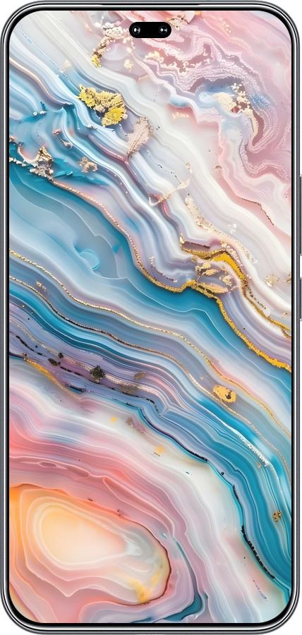 Силіконовий чехол Мрамор красивый для Huawei Honor 400 PRO 5G - 6376u-4036 изображение 