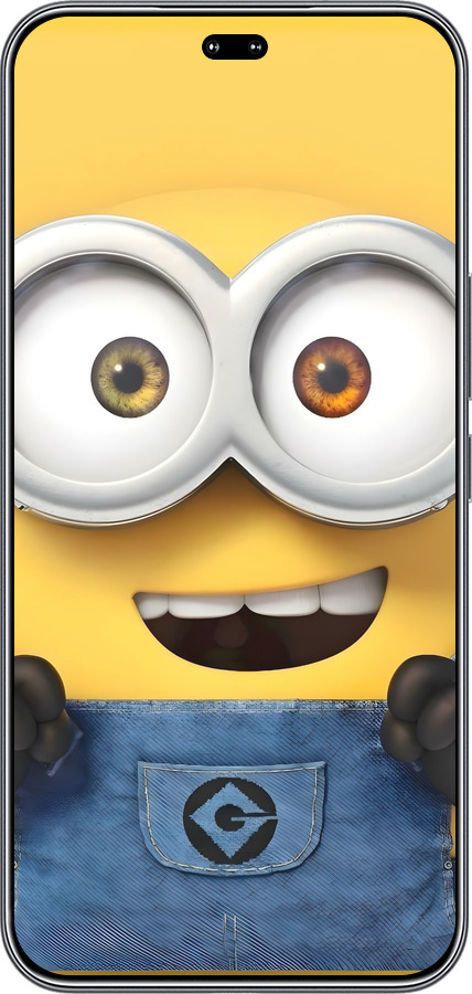 Силиконовый чехол Миньон для Huawei Honor 400 PRO 5G - 6389u-4036 изображение 